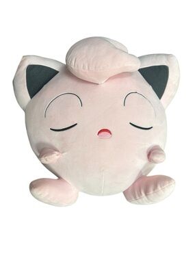 Pokémon Jigglypuff Sleeping 18 Inch Plush Pillow Stuffed Toy Stuffies Plushies